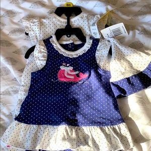 6m rompers & hat
